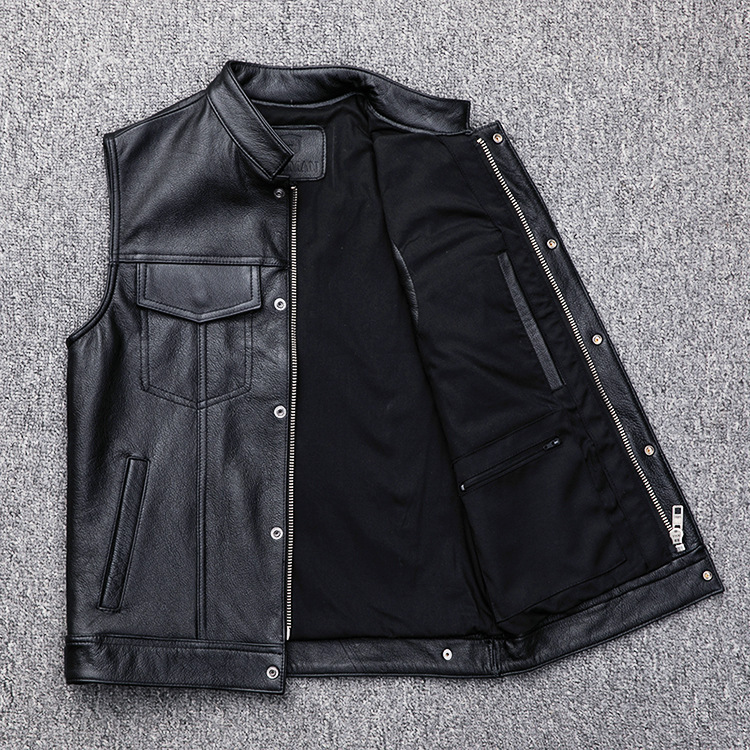 Motorcycle Gear Vest - Vest Autumn Winter Motorcycle Biker Men's