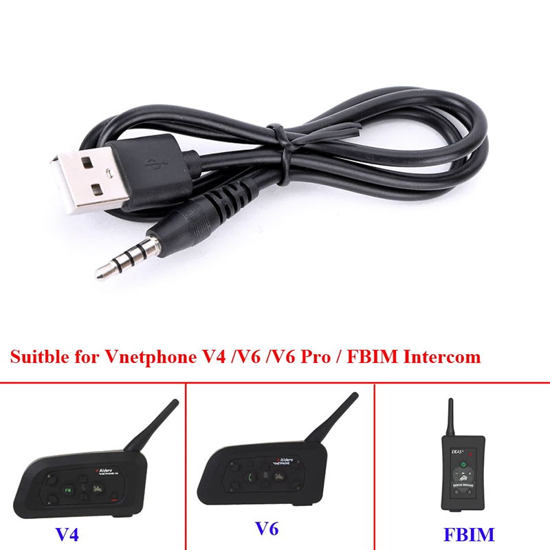 Intercom Headset Helmet - Helmet Intercom Accessories USB Charging For