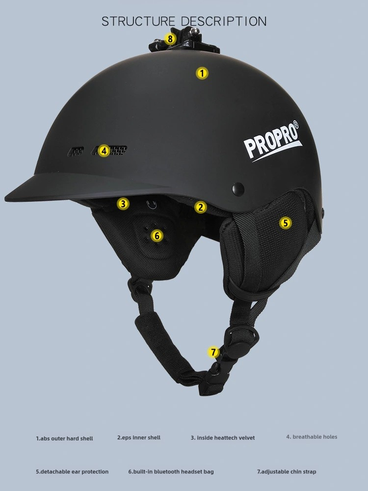 Ski helmet men's Motorcycle He - Motorcycle Gear Helmets ulasan dan harga