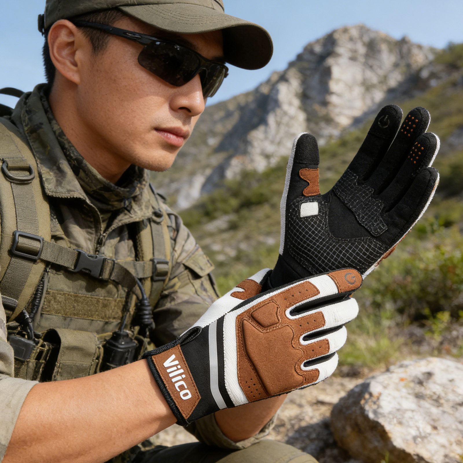 Hunting Gloves Tactical Gear M - Motorcycle Gear For Summer ulasan dan harga
