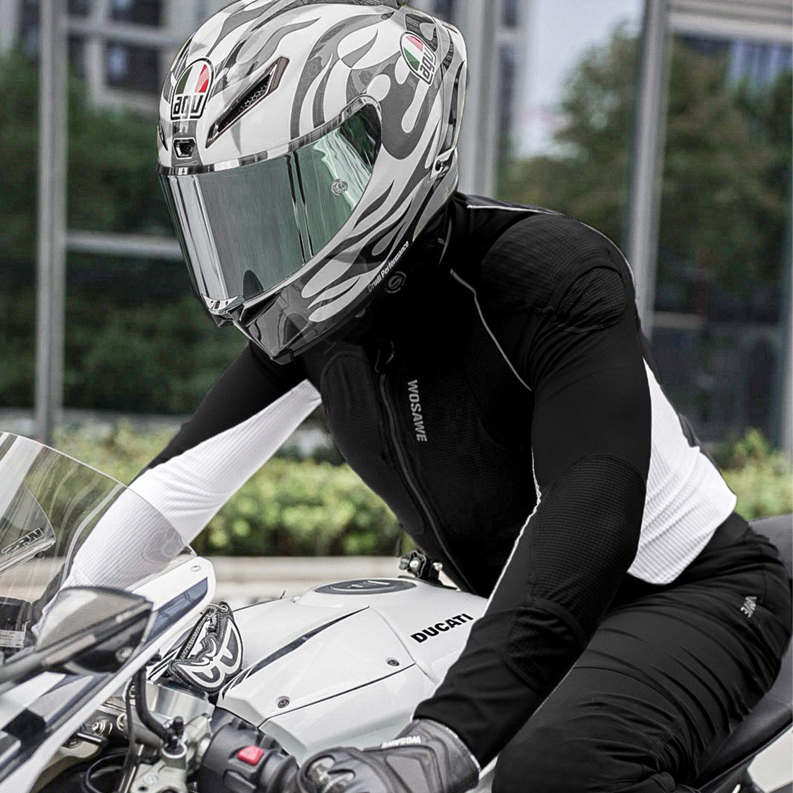 WOSAWE Men Motorcycle Riding J - Motorcycle Gear For Summer ulasan dan harga