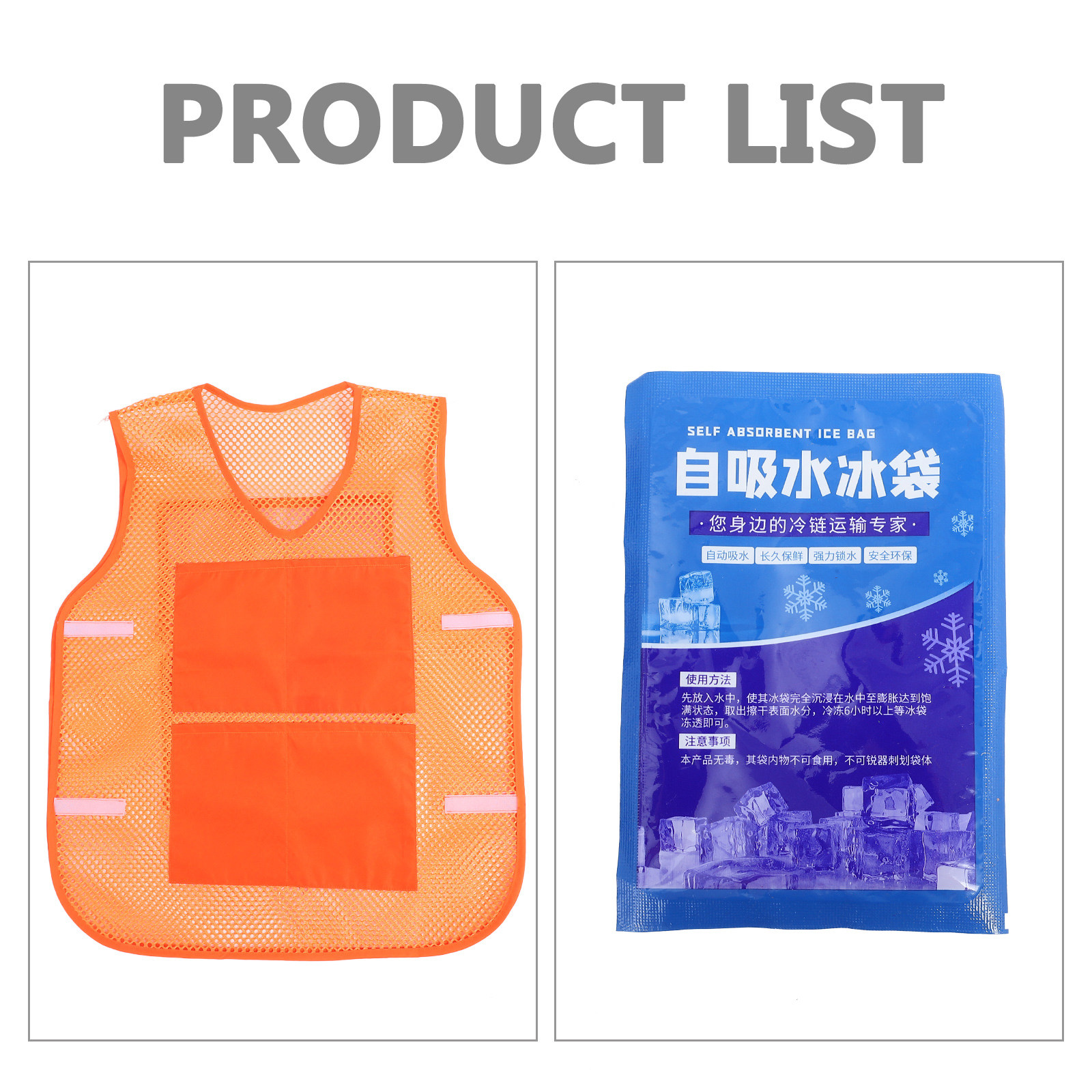 1Set Cooling Vest Mesh Polyest - Motorcycle Gear Hot Weather ulasan dan harga