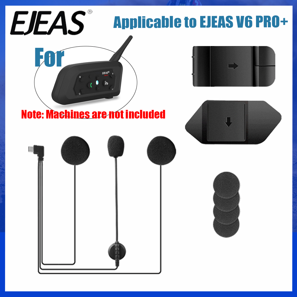 EJEAS V6 PRO+ TYPE-C Jack Micr - Intercom Headset Helmet ulasan dan harga