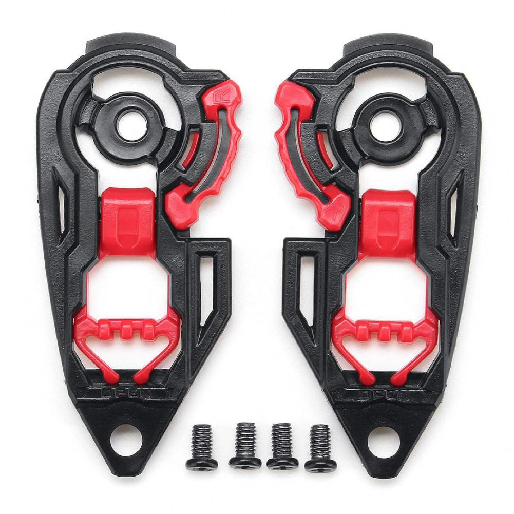 1 Pair Shield Base Plate Compa - Motorcycle Gear Helmets ulasan dan harga