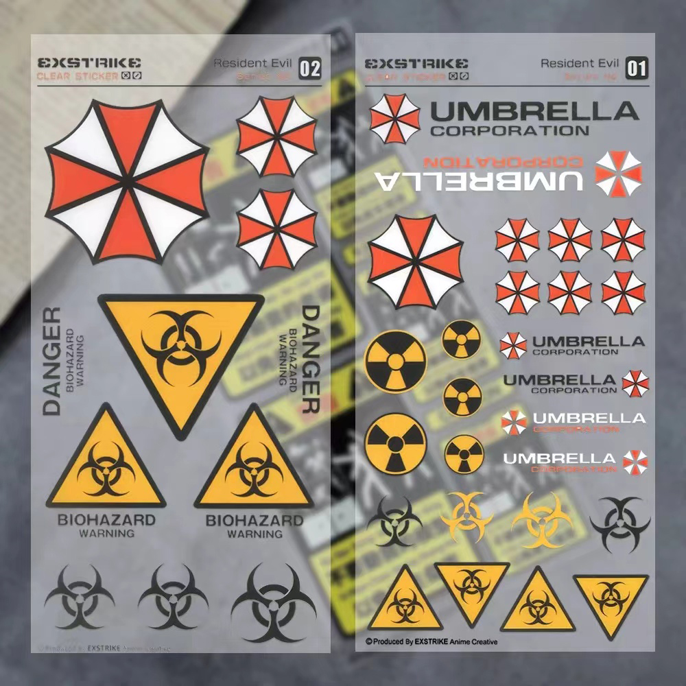 Resident Evil Umbrella Logo Re - Motorcycle Gear Helmets ulasan dan harga