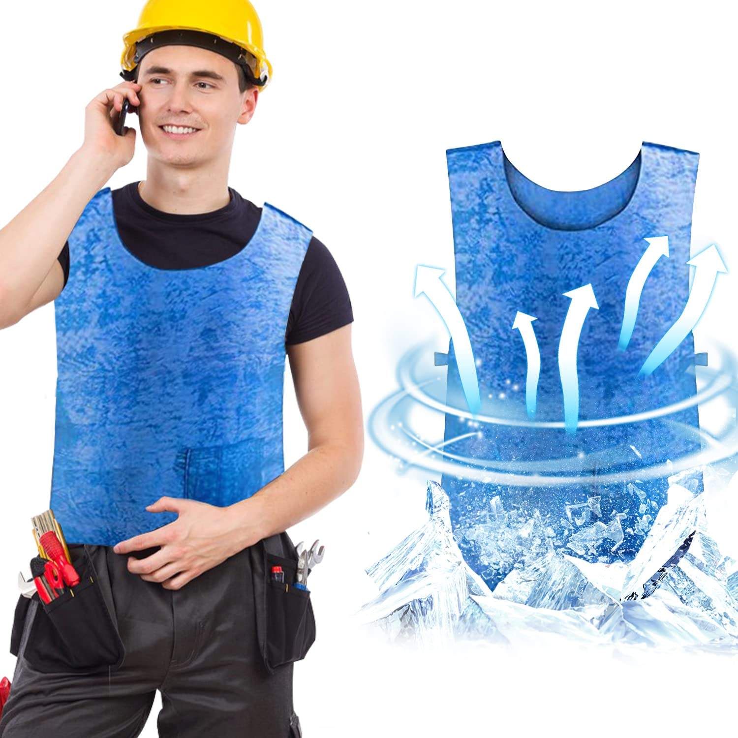Evaporative Cooling Vest for M - Motorcycle Gear Vest ulasan dan harga