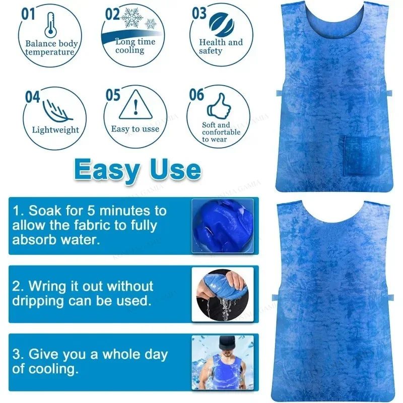 Evaporative Cooling Vest for M - Motorcycle Gear Vest ulasan dan harga