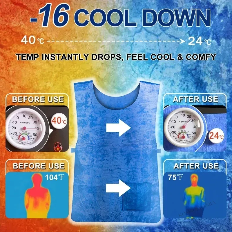 Evaporative Cooling Vest for M - Motorcycle Gear Vest ulasan dan harga