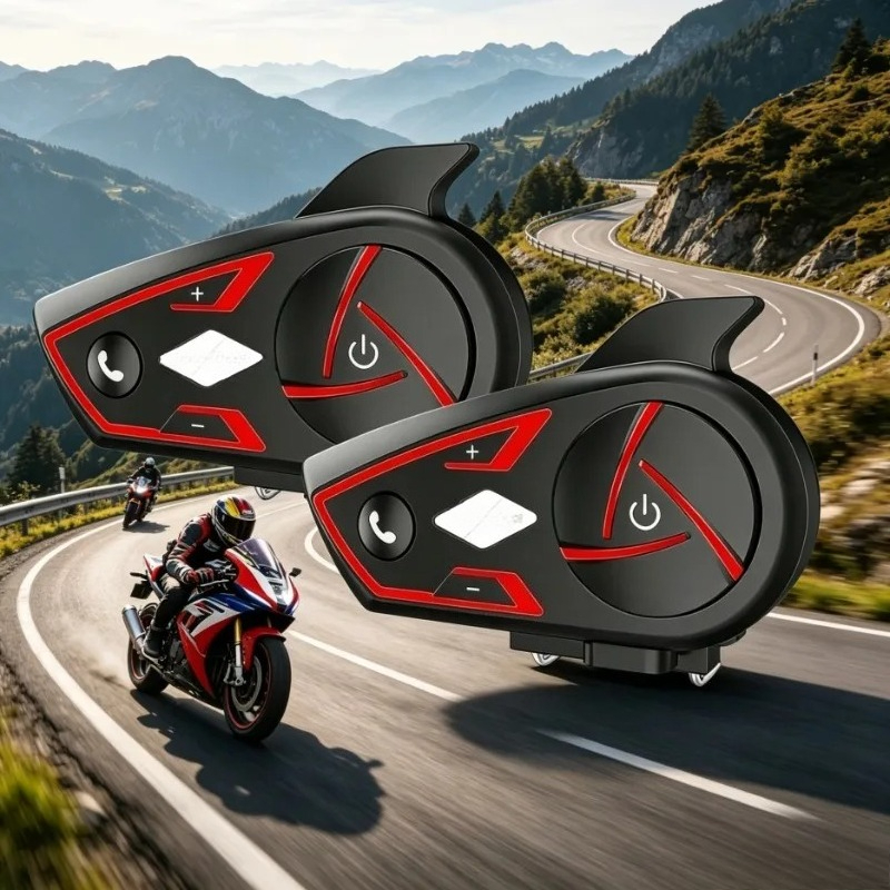 2026 New Houtonsen S3 RGB Tri  - Intercom Headset Helmet ulasan dan harga