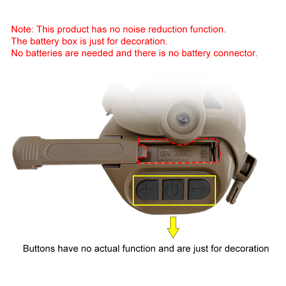 BOOIU Tactical Shooting Headse - Intercom Headset Helmet ulasan dan harga