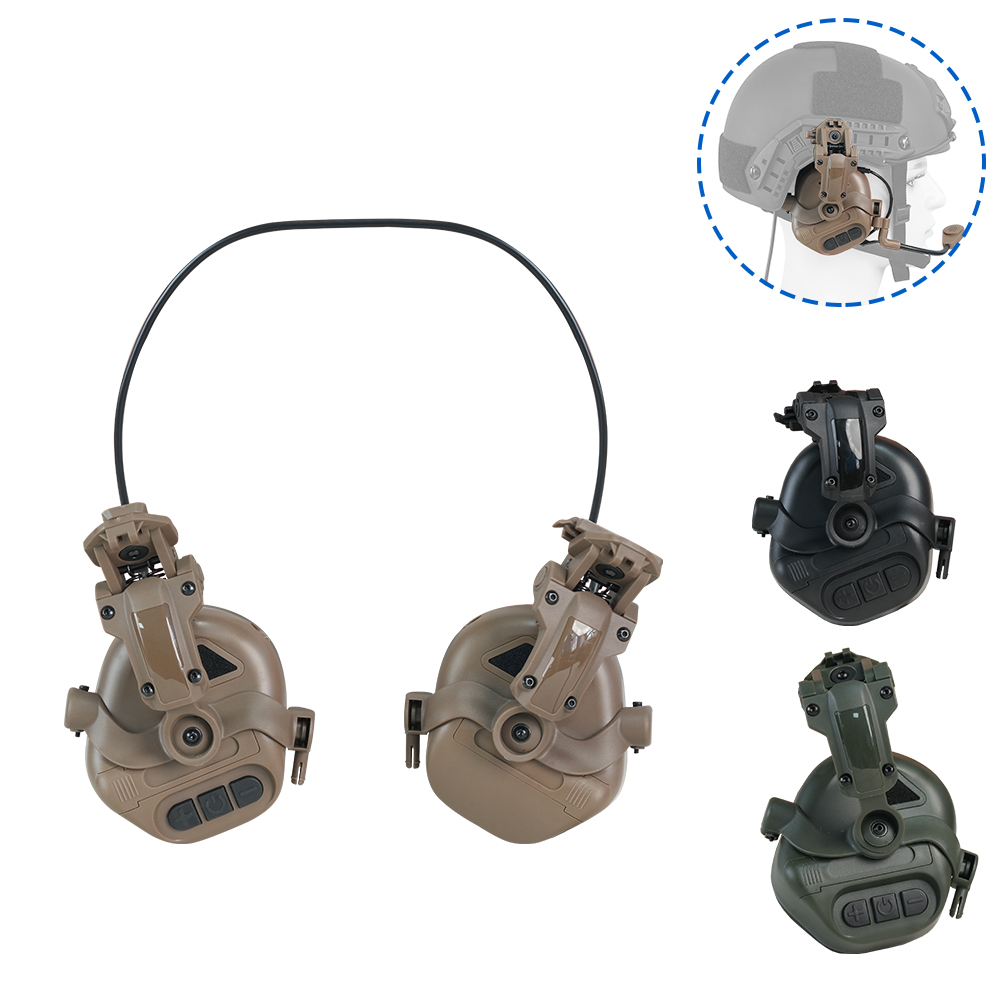 BOOIU Tactical Shooting Headse - Intercom Headset Helmet ulasan dan harga