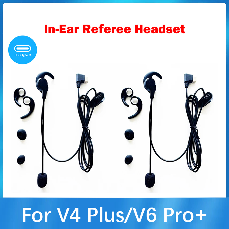 Type-C HIFI Soccer In-ear Refe - Intercom Headset Helmet ulasan dan harga
