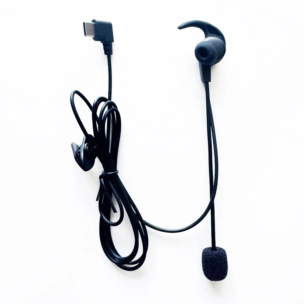 Type-C HIFI Soccer In-ear Refe - Intercom Headset Helmet ulasan dan harga