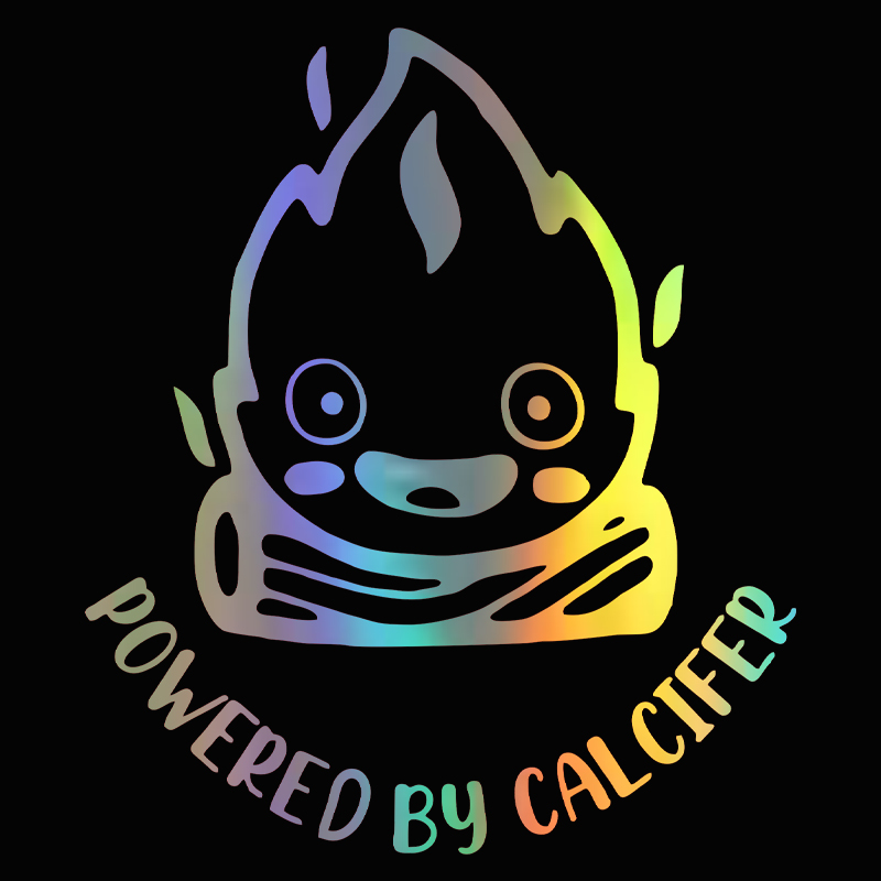 Powered by Calcifer Fuel Tank  - Motorcycle Gear Helmets ulasan dan harga