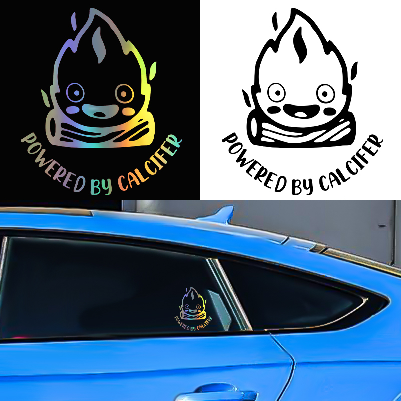 Powered by Calcifer Fuel Tank  - Motorcycle Gear Helmets ulasan dan harga