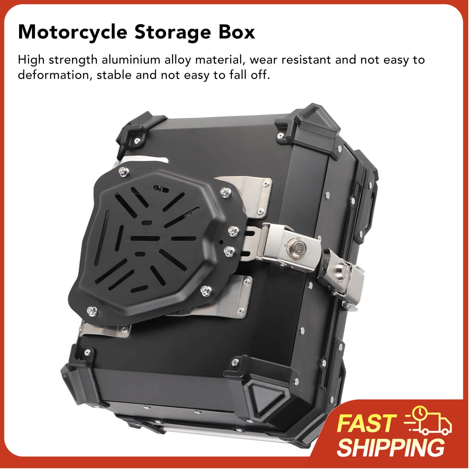 28L Motorcycle Luggage Box Rem - Motorcycle Gear Helmets ulasan dan harga