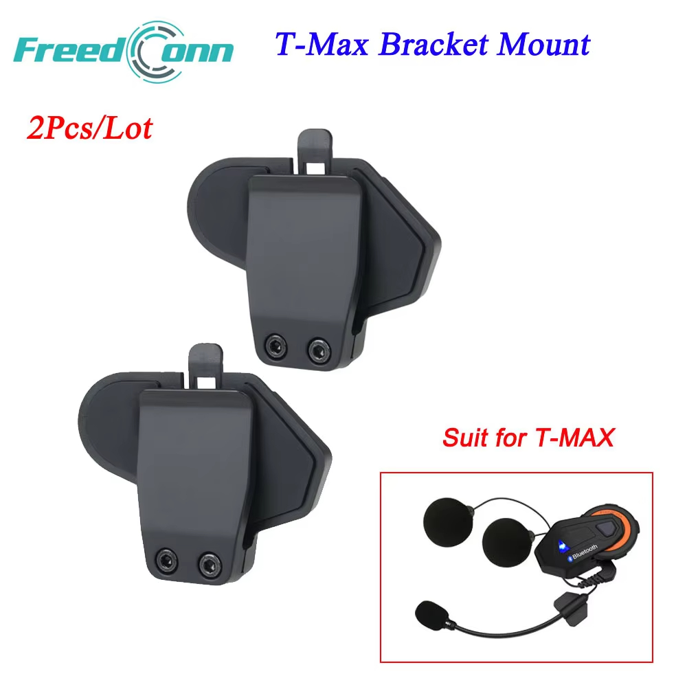 2Pcs/Lot Freedconn T-max Clip  - Intercom Headset Helmet ulasan dan harga